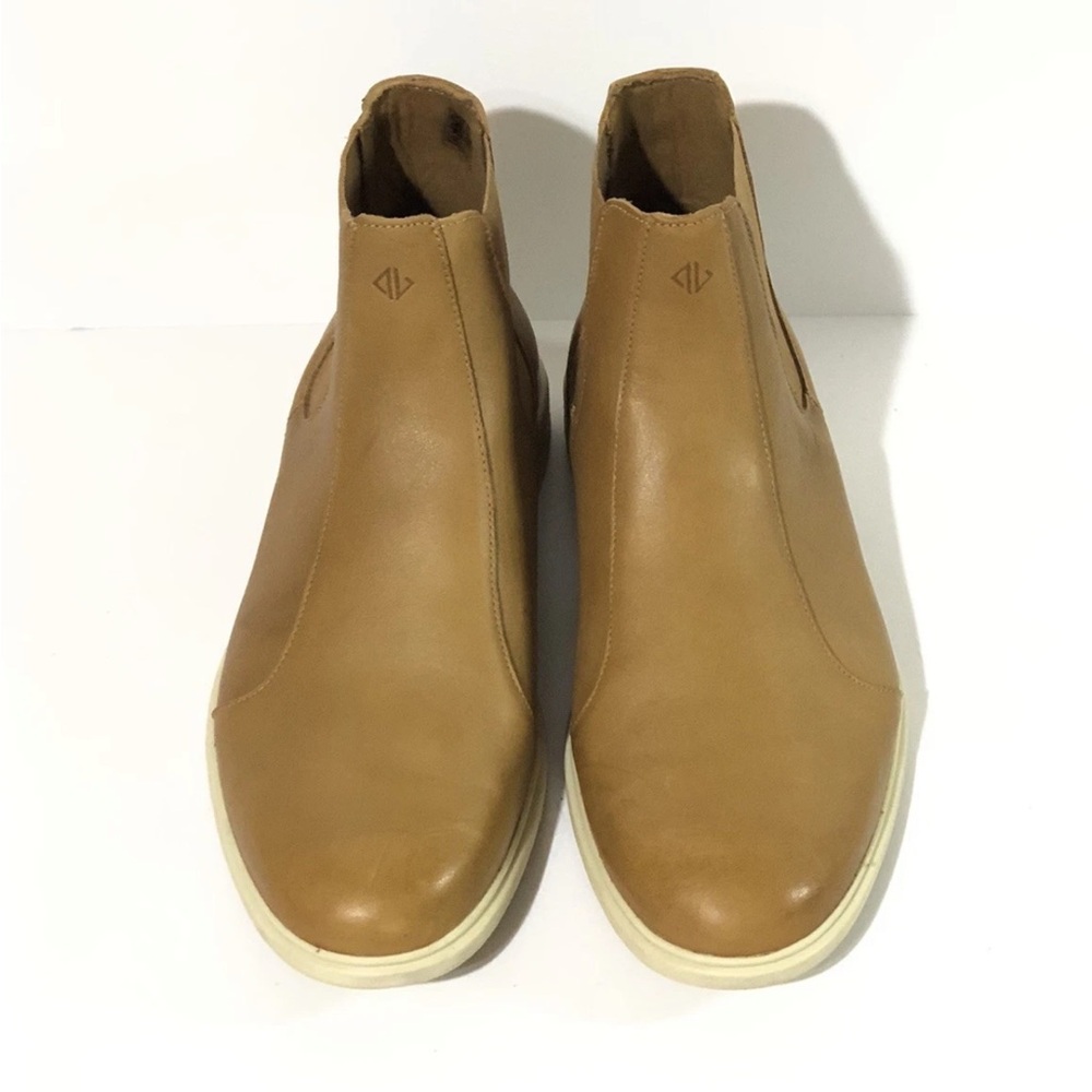 Amberjack Men’s The Chelsea Honey Brown Slip On Leather Boots